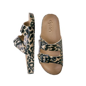 rasteira animal print dijean